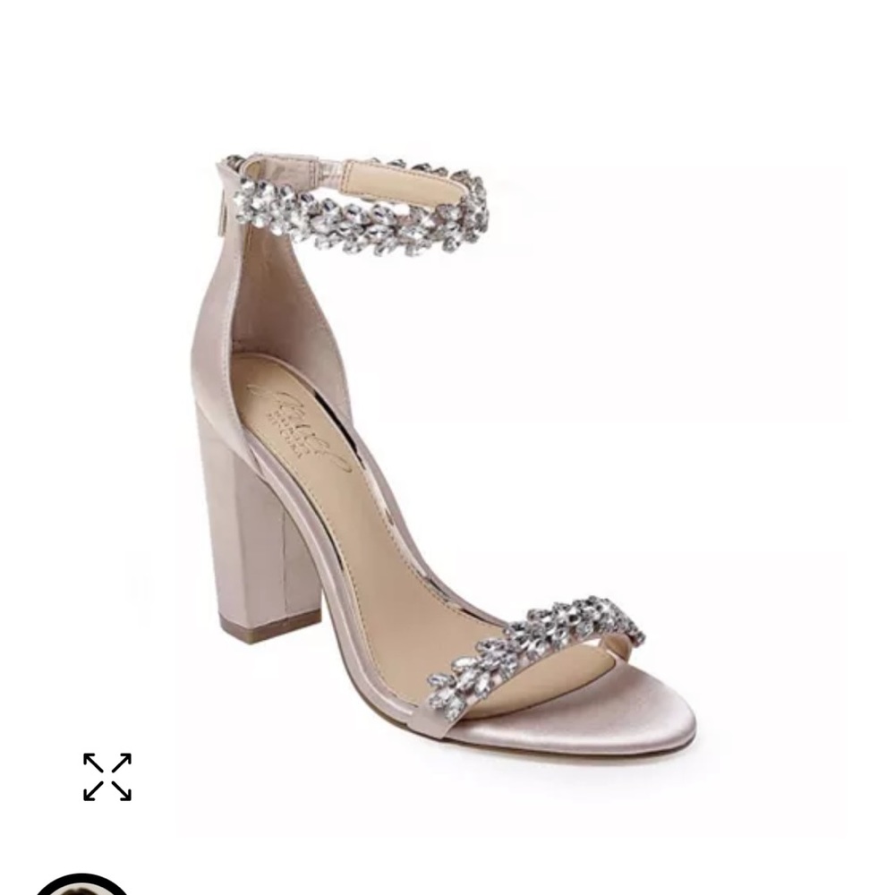 USED Women's Mayra Block-Heel Evening Sandals